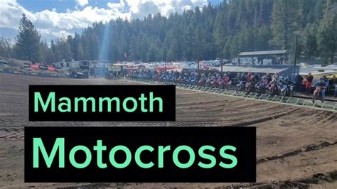 Mammoth Motocross 2023 - YouTube