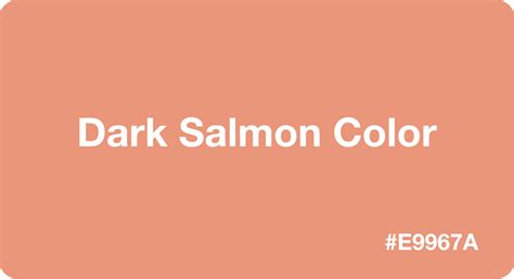 Dark Salmon Color: Best Practices, Color Codes, Palettes & More!