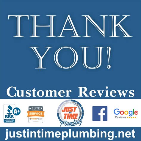 Reviews - Just In Time Plumbing