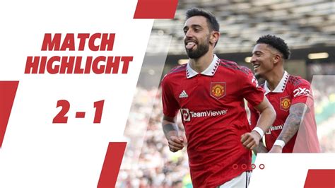 Man United vs Fulham Football Highlights - YouTube