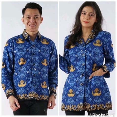 batik korpri terbaru 2022/ batik korpri wanita terbaru/ seragam korpri ...