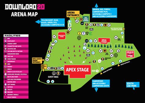 Download Festival 2023 - Map