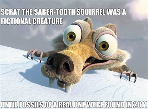 Scrat the Saber-Toothed Squirrel | Ice Age (Franchise) | Know Your Meme