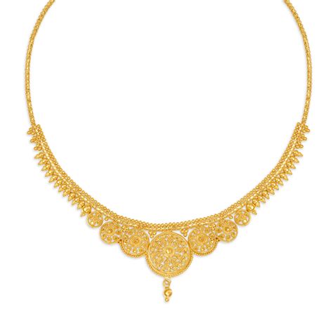 Striking Gold Necklace for the Kannadiga Bride