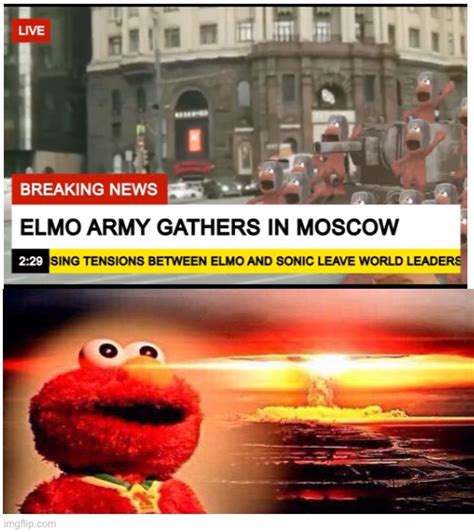 elmo nuclear explosion Memes & GIFs - Imgflip