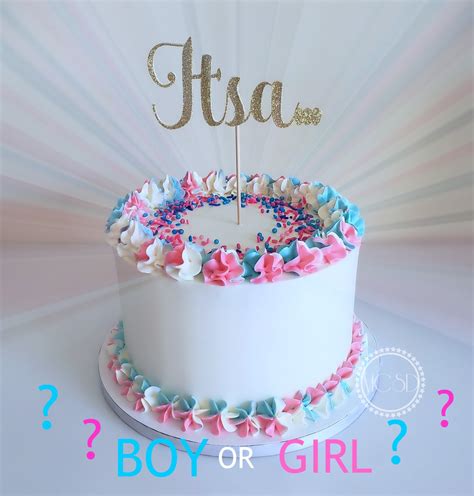 Cakes By Zana: Gender Reveal Cake