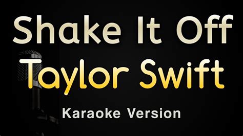 Shake It Off - Taylor Swift (Karaoke Songs With Lyrics - Original Key ...