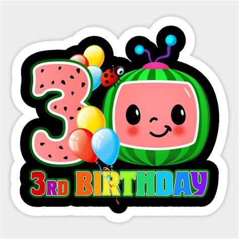 an image of a 2nd birthday sticker