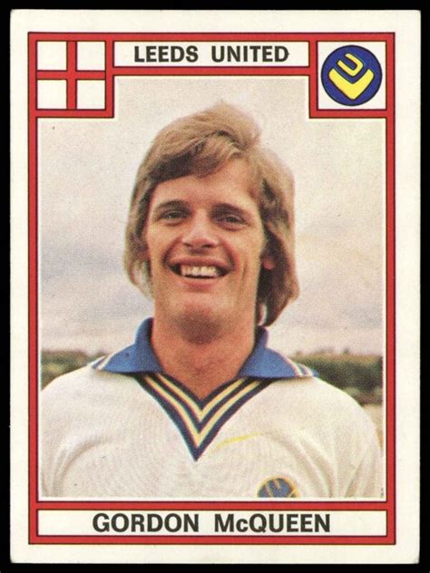 Panini – ‘Football 78’ #165 Gordon McQueen (Leeds United) (1978) – CardHawk