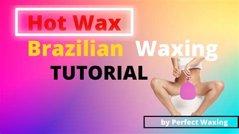 Brazilian Waxing Tutorial with a Triangle shape ( Step by step ) - YouTube