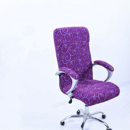 Elastic Spandex Office Computer Chair Cover Stretchable Rotate Swivel Chair Seat Covers S ...