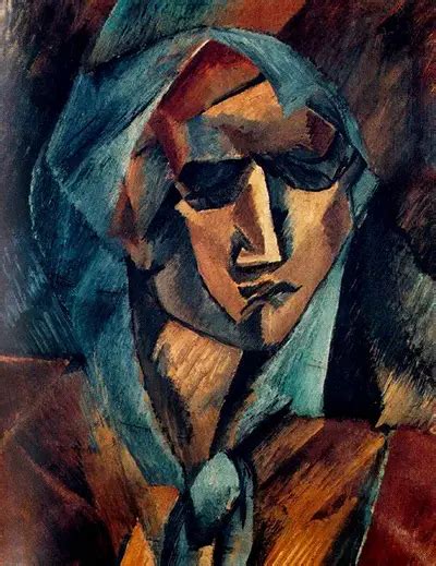 Head of a Woman (Tête de Femme) by Georges Braque