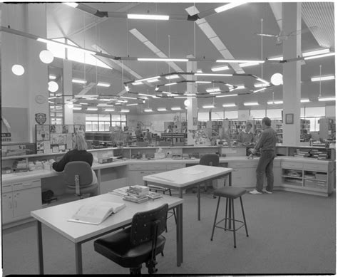 Interior of Belmont Senior High School Library, 29 June 1989. - State Library of Western Australia