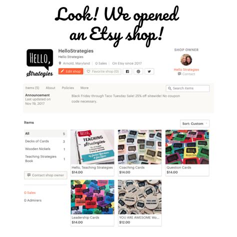 Upcycled Education: Etsy Shop Launch - Yay!