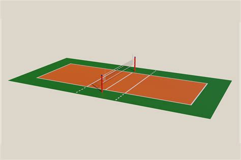 Volleyball Court V02 | 3D Exterior | Unity Asset Store