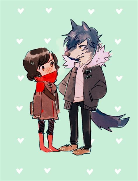 Really adorable. Love how they put him in wolf form. -- Japanese films, Wolf Children, fan art ...