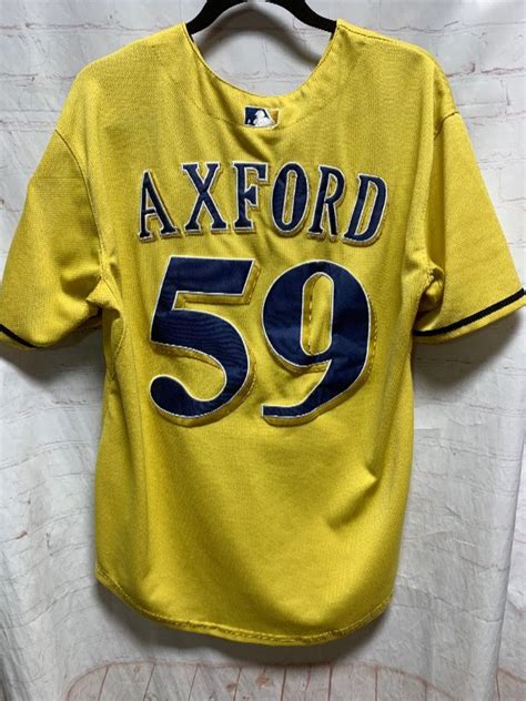 Mlb Milwaukee Brewers Stitched Baseball Jersey #59 Axford | Boardwalk ...