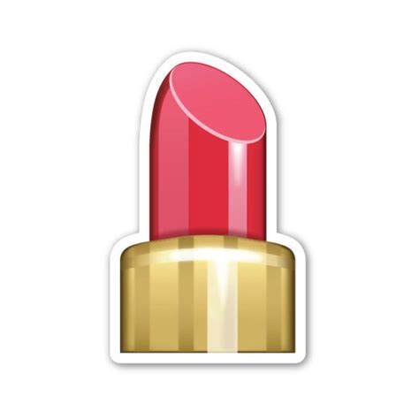 Pin by pikpika2002 on My Polyvore Finds | Emoji stickers, Lipstick emoji, Emoji