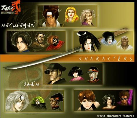 Bushido Blade 2 - Character Art