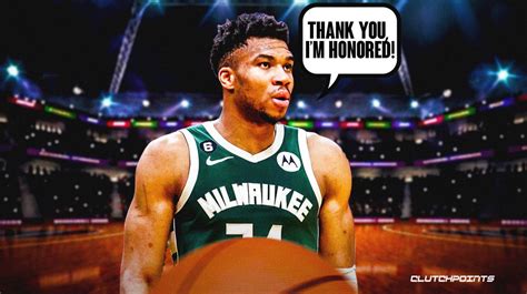 Giannis Antetokounmpo receives special honor