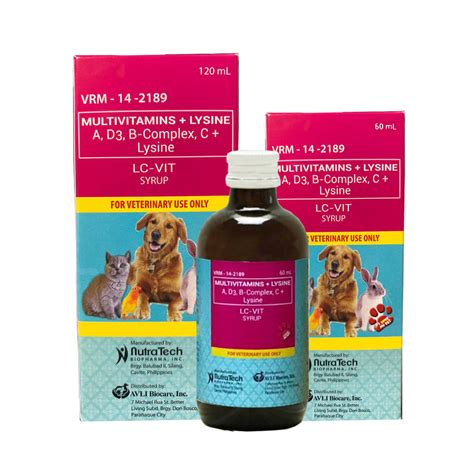 Nutratech LC-Vit Pet Multivitamins Syrup – kahayupan PH