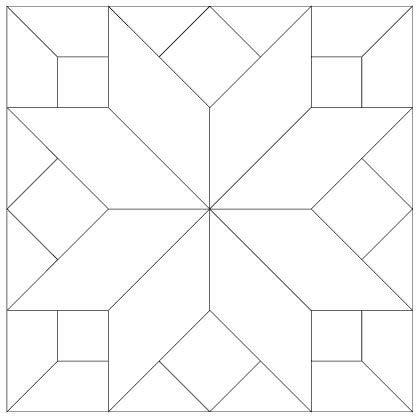 Quilt Block Pattern Printable - Christopher Myersa's Coloring Pages