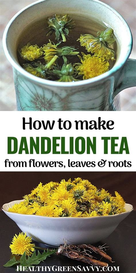 How to Make Dandelion Tea 3 Tasty Ways {Benefits & Recipes}