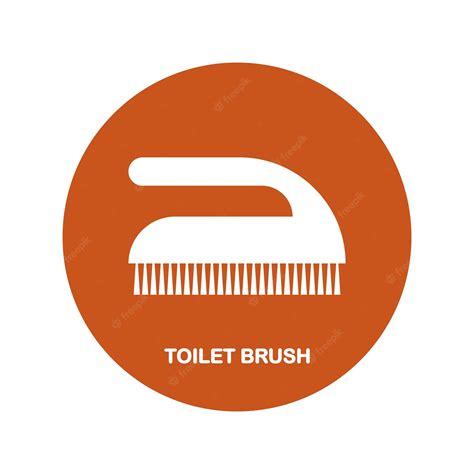 Premium Vector | Toilet brush icon