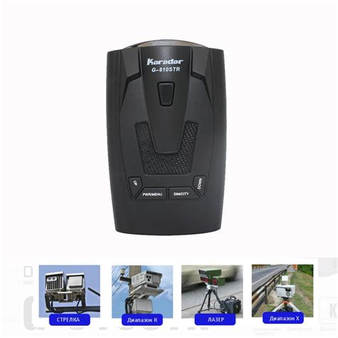 KARADAR 2018 LED GPS Radar Detector Anti Radar Car Radar Detector ...