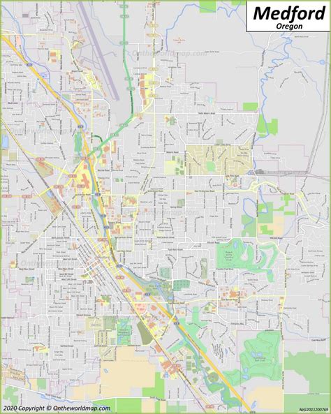 Medford Map | Oregon, U.S. | Discover Medford with Detailed Maps