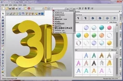 Programa Para Crear Diseñar Logos 3d - Aurora 3d Logo Maker - S/ 6,00 ...