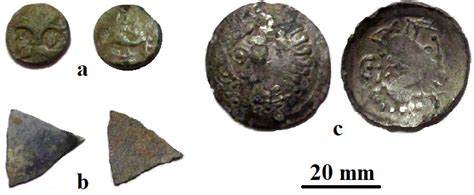 The investigated Dacian artifacts (averse and obverse): (a) bronze ...