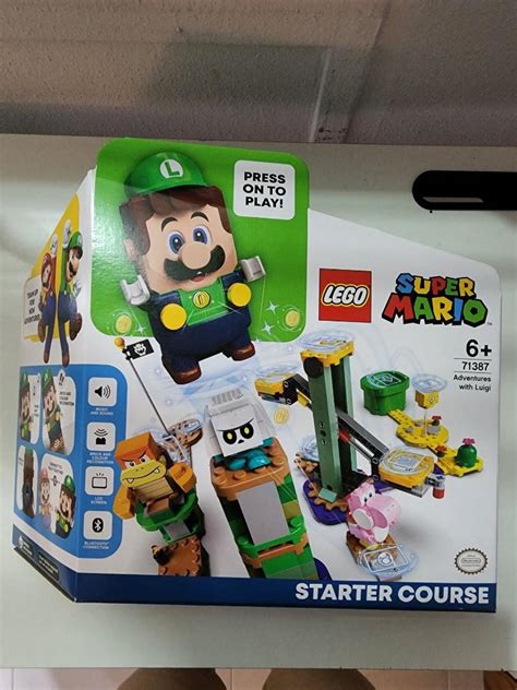 Super Mario Lego Luigi, Hobbies & Toys, Toys & Games on Carousell