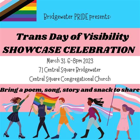 Trans Day of Visibility: Showcase Celebration - First UU Society of ...