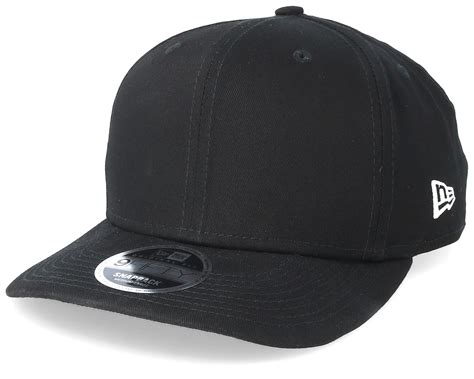 Essential 9Fifty Stretch Black Snapback - New Era caps - Hatstoreworld.com