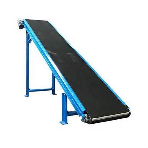 Mild Steel Inclined Conveyors System, Capacity: 50 To 150 Kg Per Feet ...