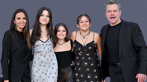 Matt Damon Kids: All About His Daughters - Parade