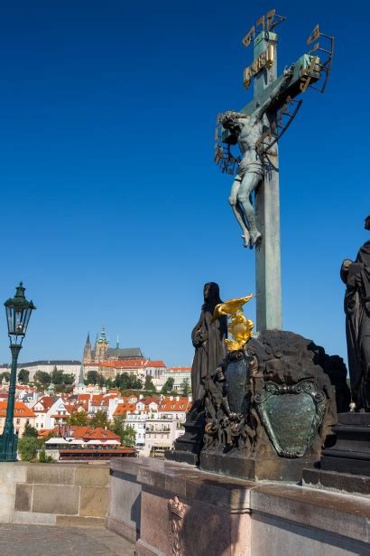 Statues On Charles Bridge Free Stock Photo - Public Domain Pictures