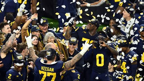 Michigan Football national championship parade details announced