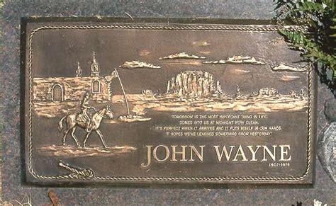 John Wayne's Grave (photo)