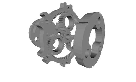 25. Epicyclic Gearing Design — Cnc25D 0.1.11 documentation