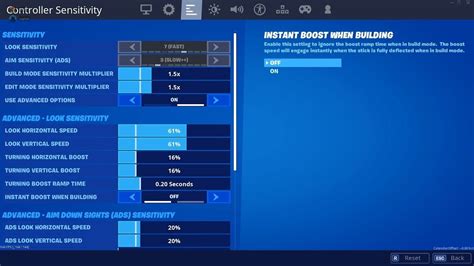 Fortnite Best Controller Settings for INSANE AIM! (PS4 and Xbox Fortnite Chapter 2 settings ...