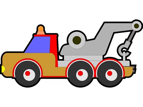 Tow Truck Clipart - Clipart.World