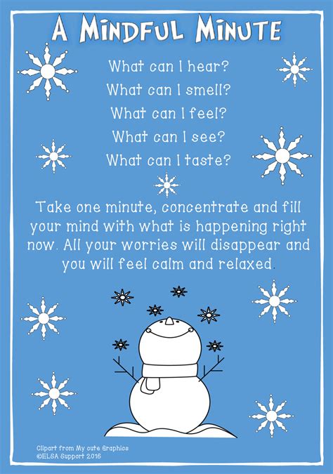 Printable Mindfulness Activities | Brennan