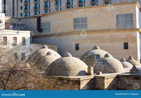 Historical Structures in Baku City Stock Image - Image of pattern, city ...