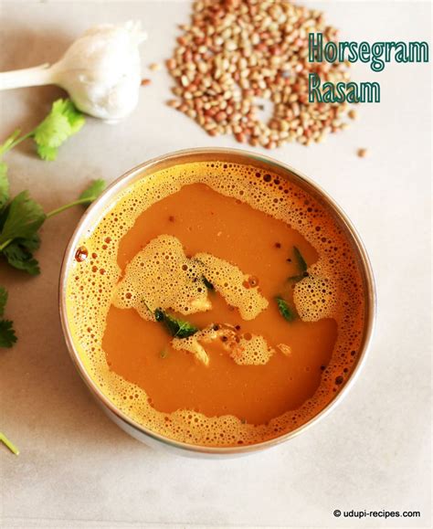 Horsegram Rasam | Huruli Sarru | Kudu Saaru Recipe - Udupi Recipes