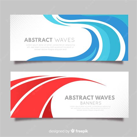 Free Vector | Colorful wave banner template