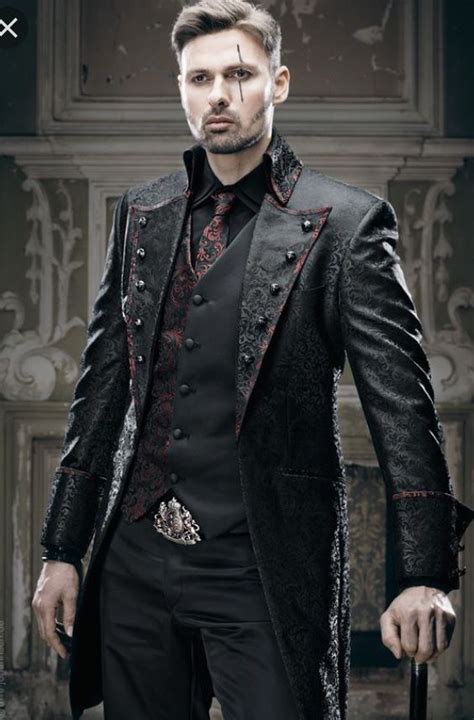 Steampunk Frock Coat Extravagant Wedding Suit Original ...