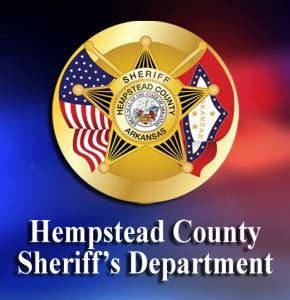 Hempstead County Sheriff’s Report | Hope Prescott