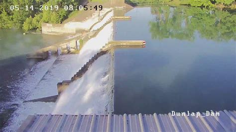 Video captures moment spillway gate fails at Lake Dunlap dam | wtol.com